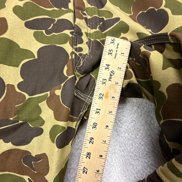 Vintage Carhartt Camo Coveralls Jumpsuit Mens 38 Tall RQ103 NWT NOS - Picture 6 of 16